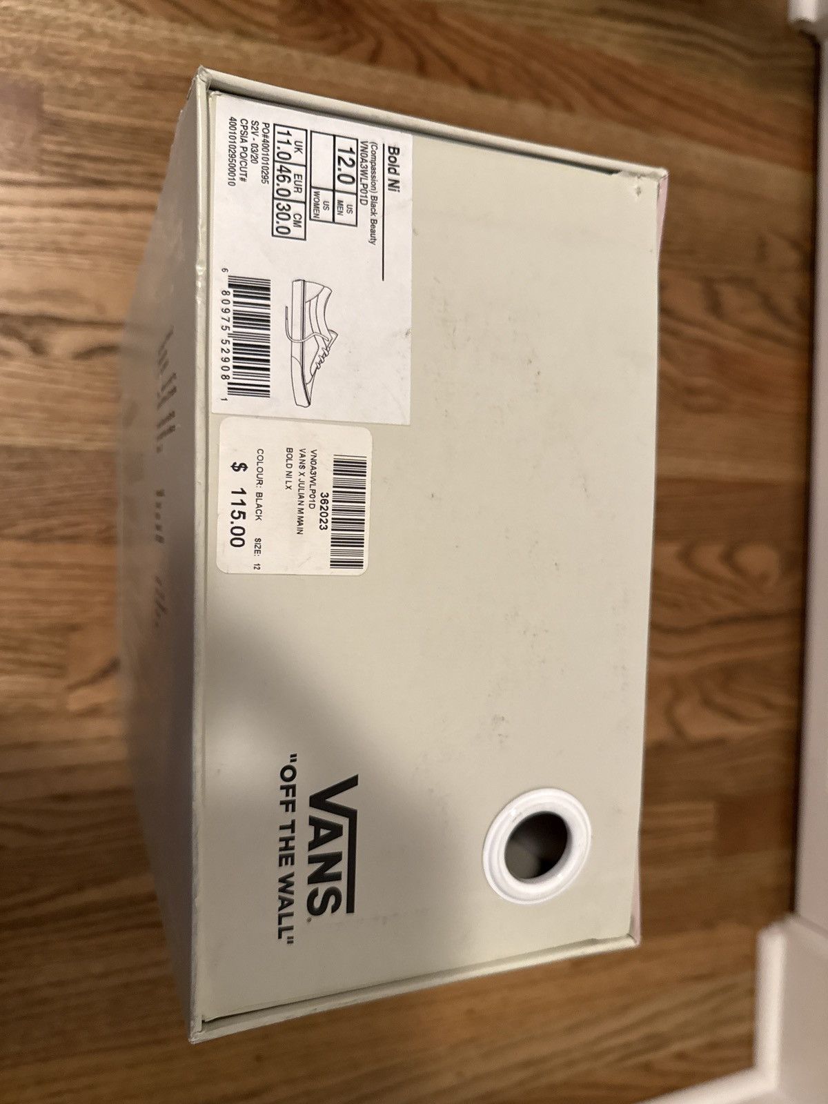 Vans Vans x Julian Klincewicz Bold Ni LX Compassion Size US 12 / EU 45 - 10 Thumbnail