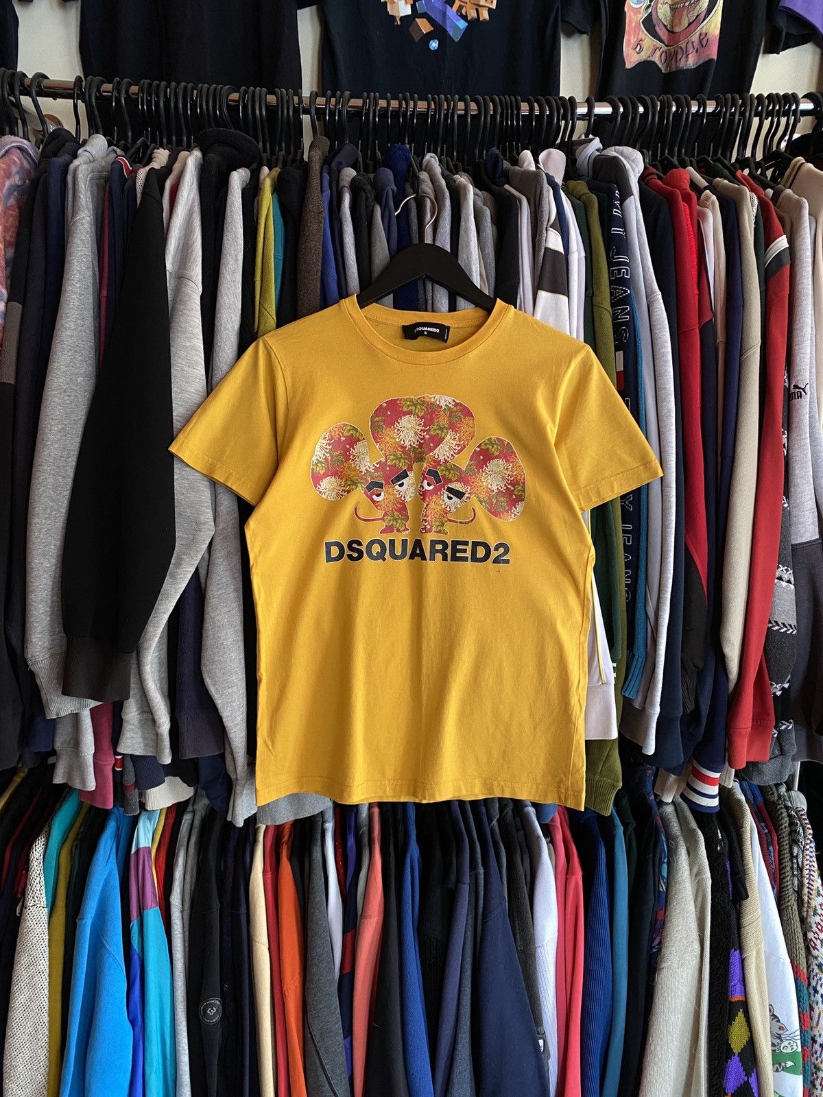 Dsquared2 VINTAGE DSQUARED2 BIG LOGO T-SHIRT Y2k Size US S / EU 44-46 / 1 - 1 Thumbnail