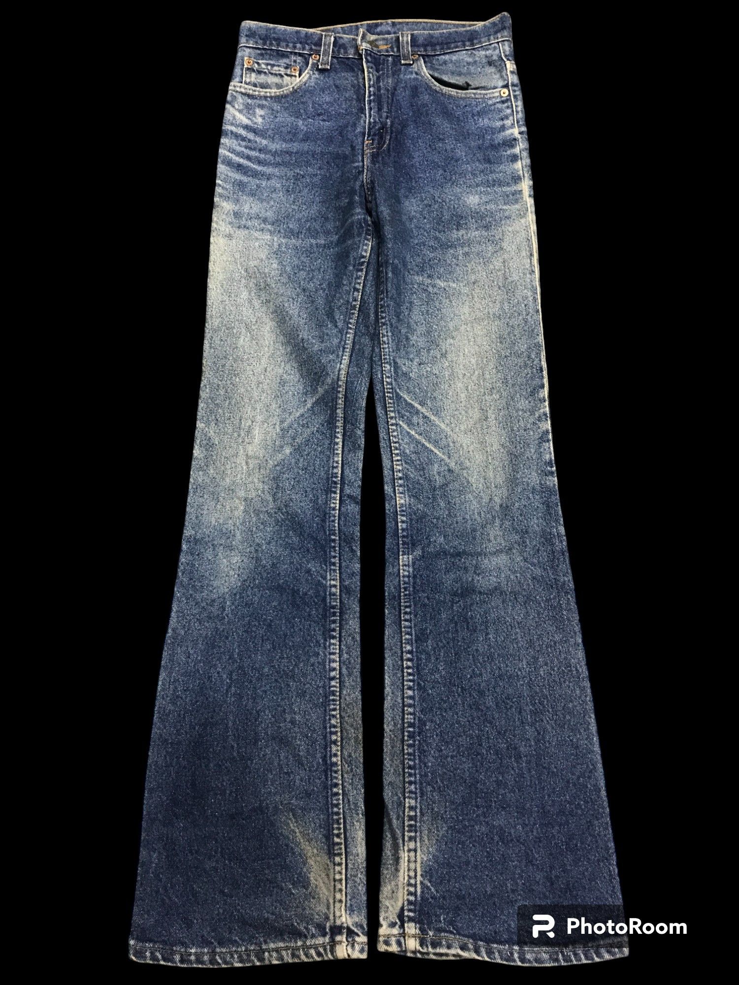 💥90s Flare💥Vintage 517 Flare Blue Wash Jeans F5