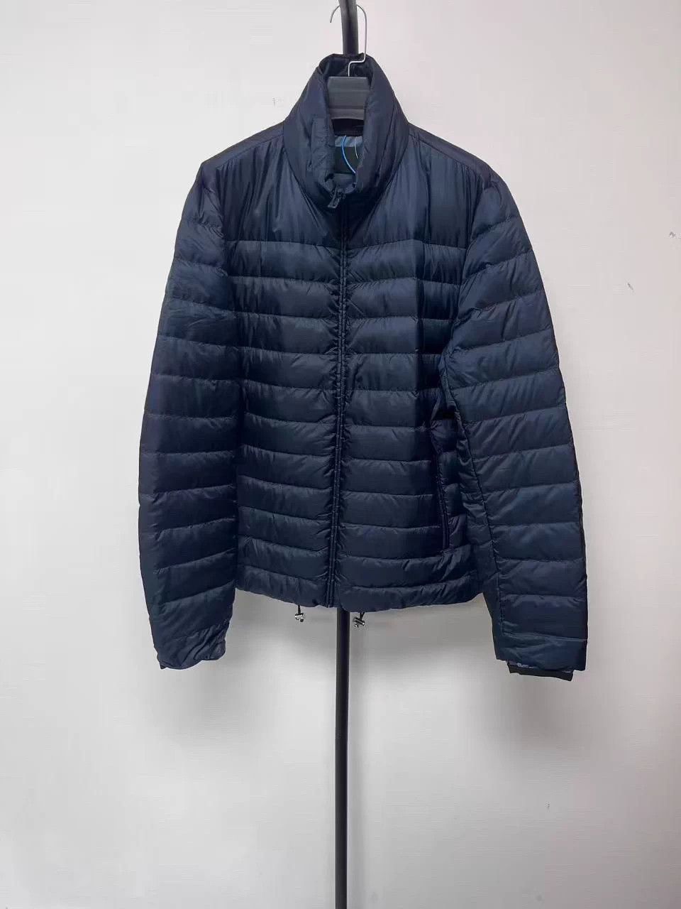 Prada PRADA Men's Stand Collar Solid Down Jacket 50 New Size US M / EU 48-50 / 2 - 1 Thumbnail