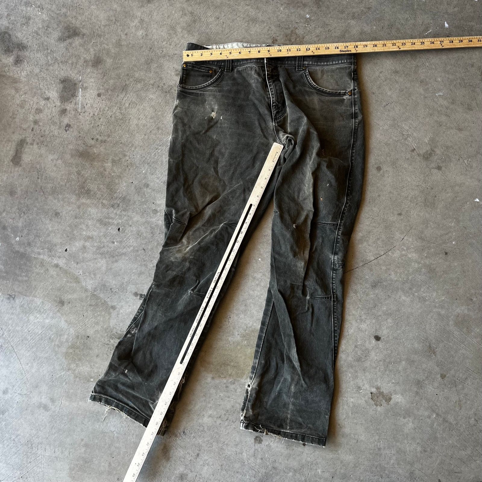 Vintage Kuhl Rydr Pants Mens 36X32 Green Patinadye Free Ryde Waist Size US 36 / EU 52 - 5 Thumbnail