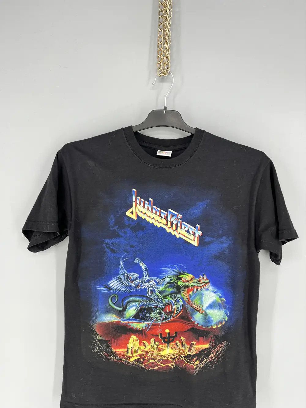 Other Vintage Judas Priest Painkiller metal Band T-shirt Bandrock Size US S / EU 44-46 / 1 - 6 Thumbnail