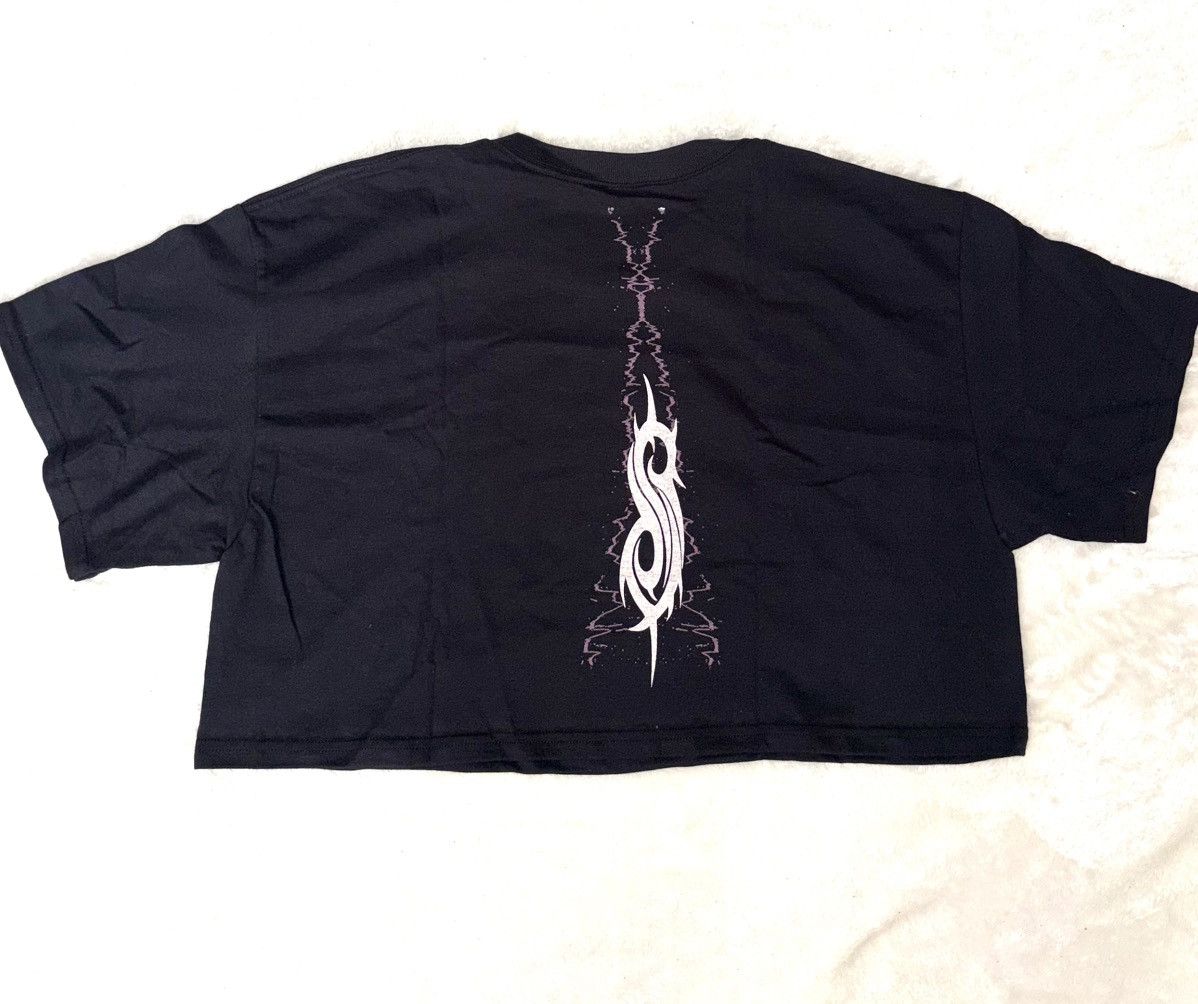 Slipknot Womens Rare Licensed Slipknot The End So Far Crop Top Size L / US 10 / IT 46 - 3 Thumbnail