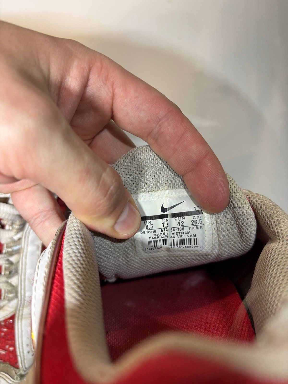 Nike × Supreme Nike Air Max Tailwind Supreme Size:42 (Poor condition) Size US 8.5 / EU 41-42 - 15 Thumbnail