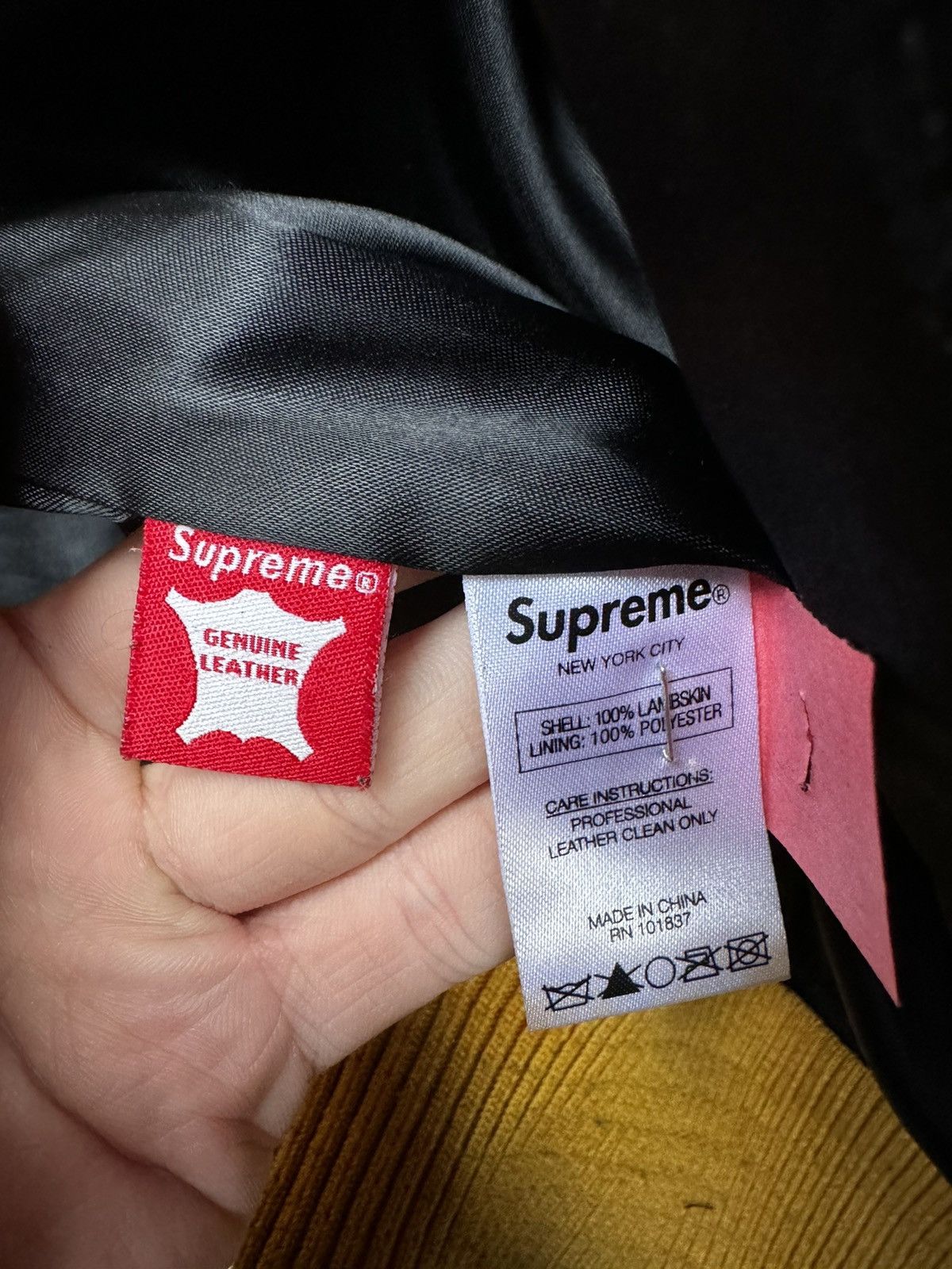 Supreme Supreme Uptown Leather Jacket Size US M / EU 48-50 / 2 - 7 Thumbnail