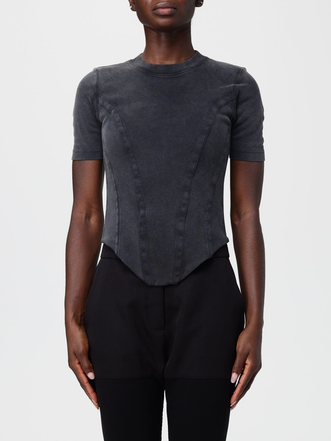 Balenciaga Balenciaga T-Shirt Woman Black Size M / US 6-8 / IT 42-44 - 1 Thumbnail