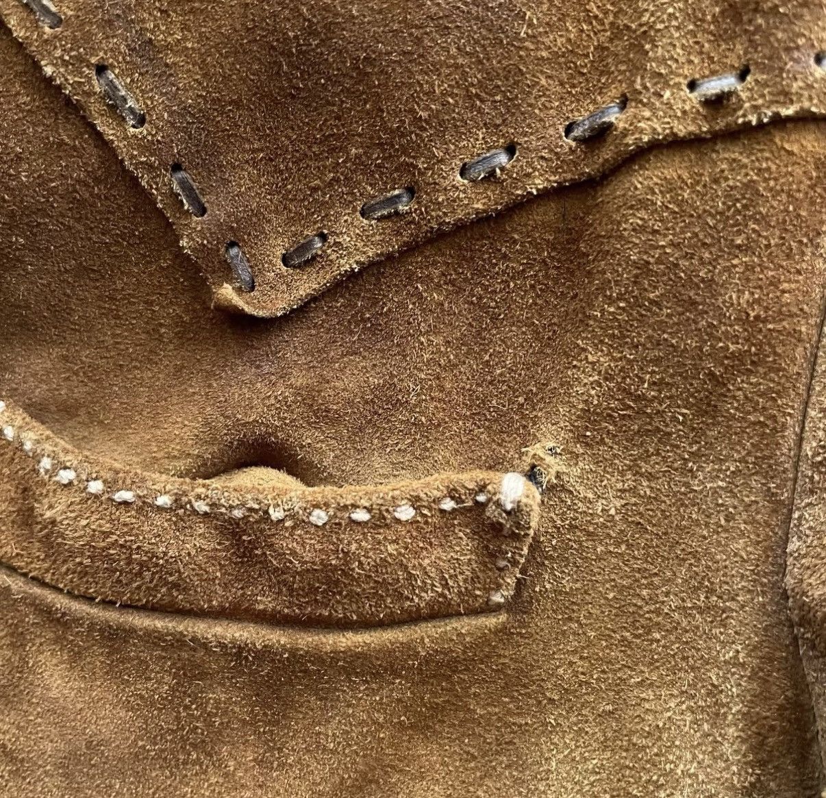 Polo Ralph Lauren RL Western Fringe Suede Jacket Ralph Lauren Polo K22 Size US S / EU 44-46 / 1 - 6 Thumbnail