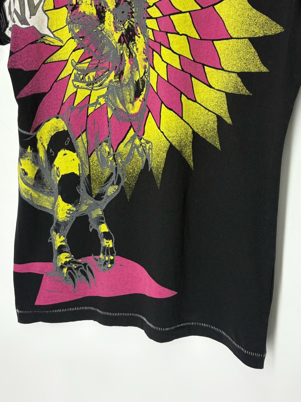 Diesel Vintage 90s Diesel Japanese Dragon Y2k T-Shirt Size US L / EU 52-54 / 3 - 5 Thumbnail