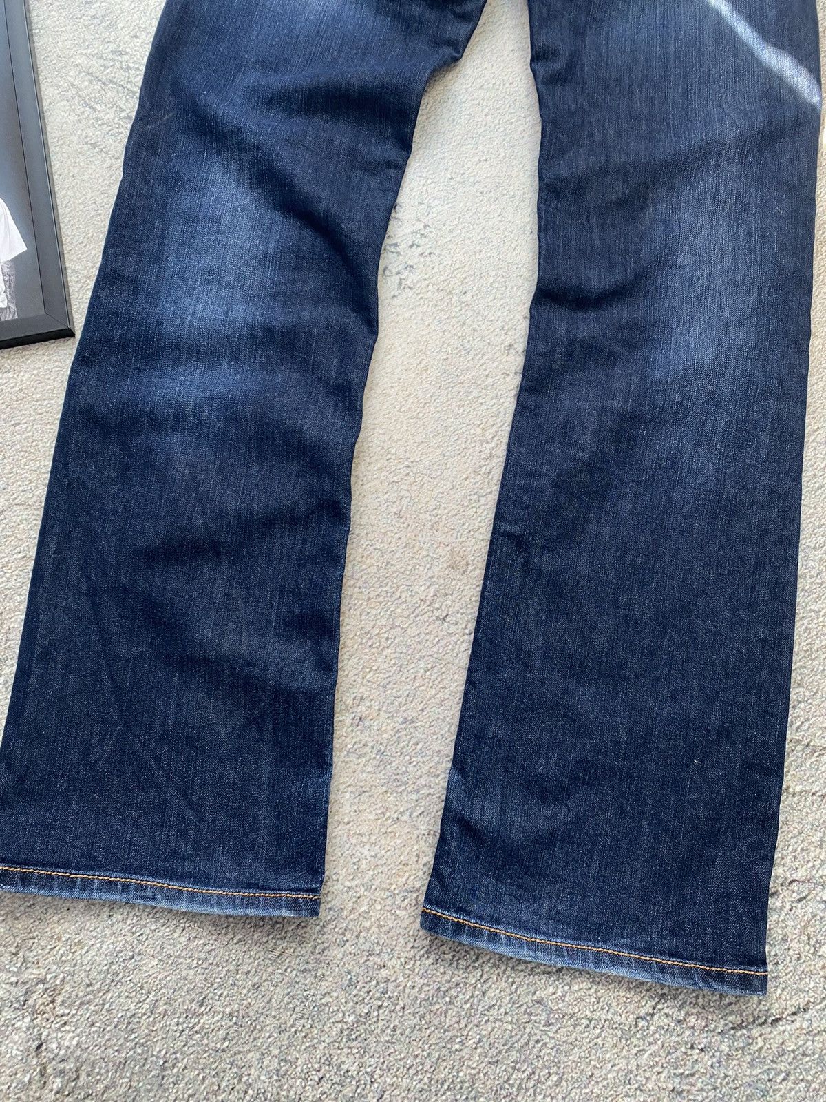 Iceberg × Vintage Vintage denim pants Iceberg back print Size US 31 - 4 Thumbnail
