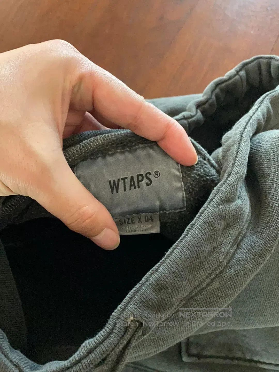 Wtaps WTAPS Washed Dye Oversized Hoodie. Size US L / EU 52-54 / 3 - 3 Thumbnail