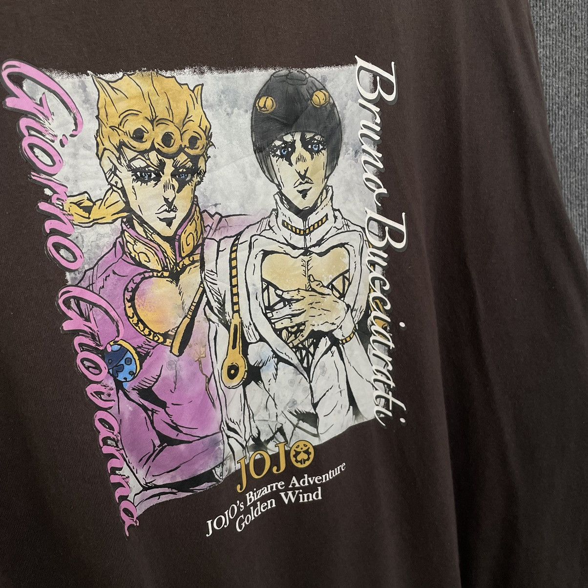 Anime × Japanese Brand × Vintage Vintage Jojo's Bizarre Adventure Golden Wind L/S T Shirt Size US XXL / EU 58 / 5 - 2 Thumbnail