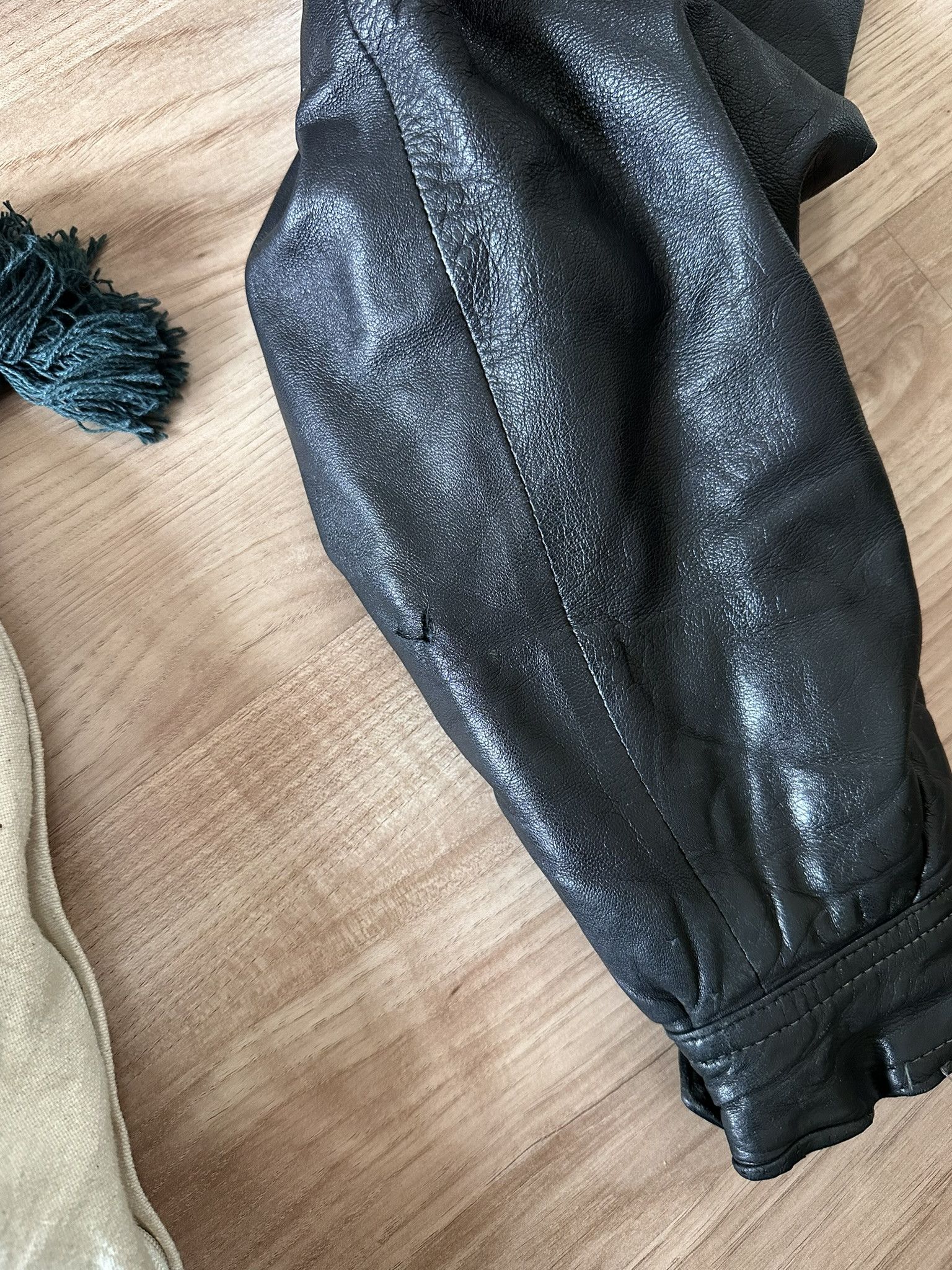 Leather Leather jacket avant garde boxy bomber Size US M / EU 48-50 / 2 - 11 Thumbnail