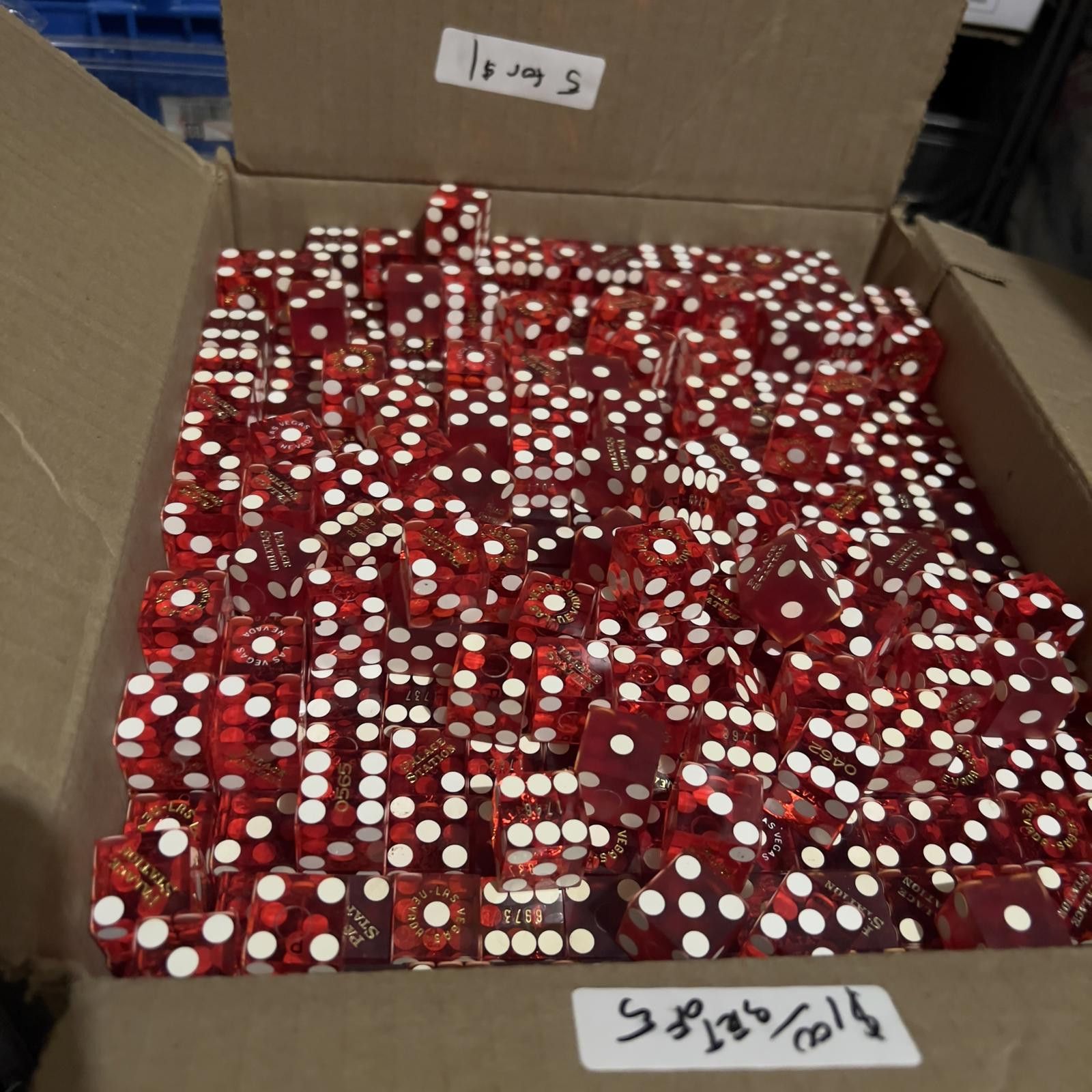 Other Casino Dice set of 5 for $1 Size ONE SIZE - 2 Thumbnail