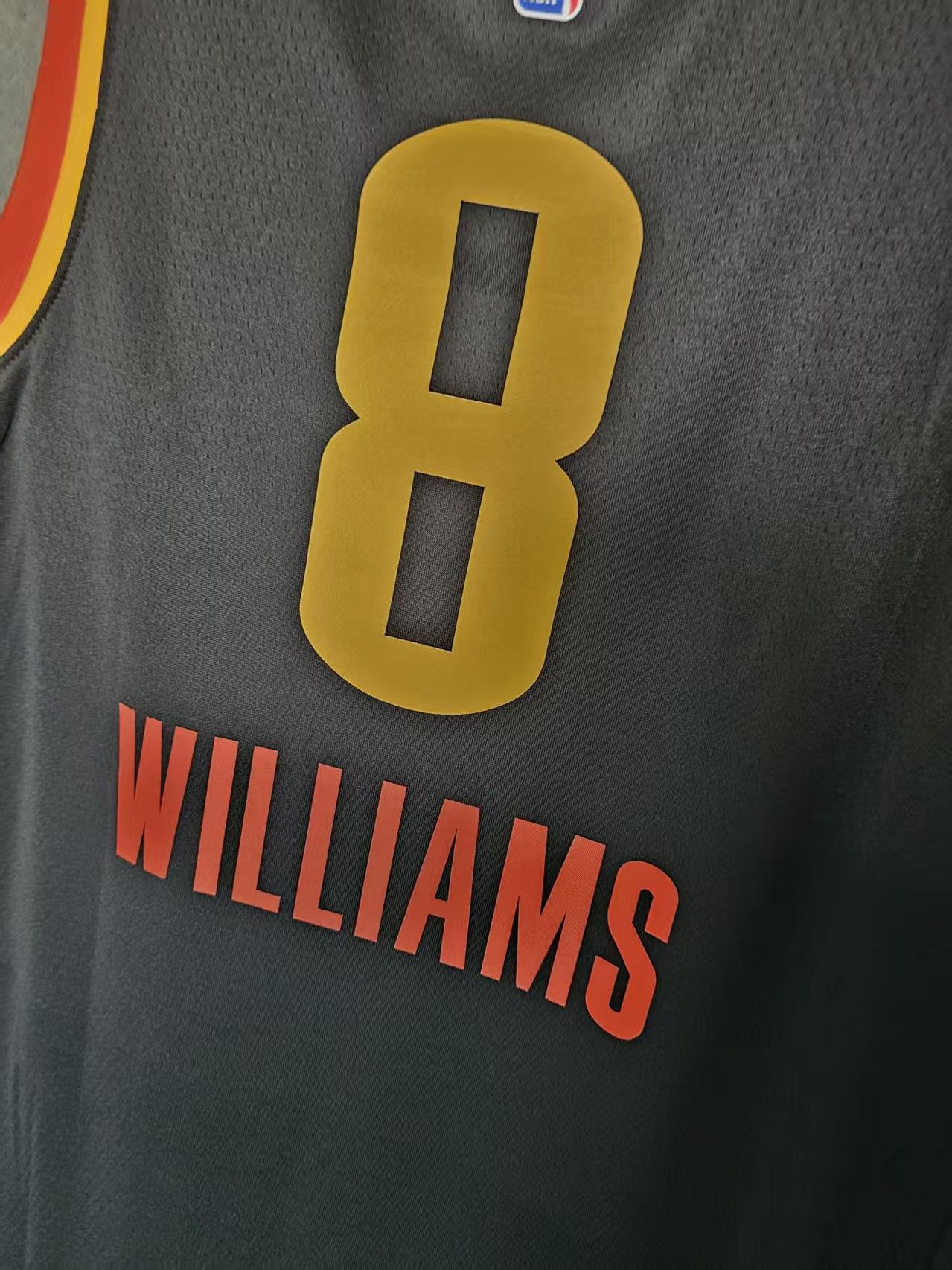 NBA Thunder #8 Jalen Williams Jersey XL Size US XL / EU 56 / 4 - 4 Thumbnail