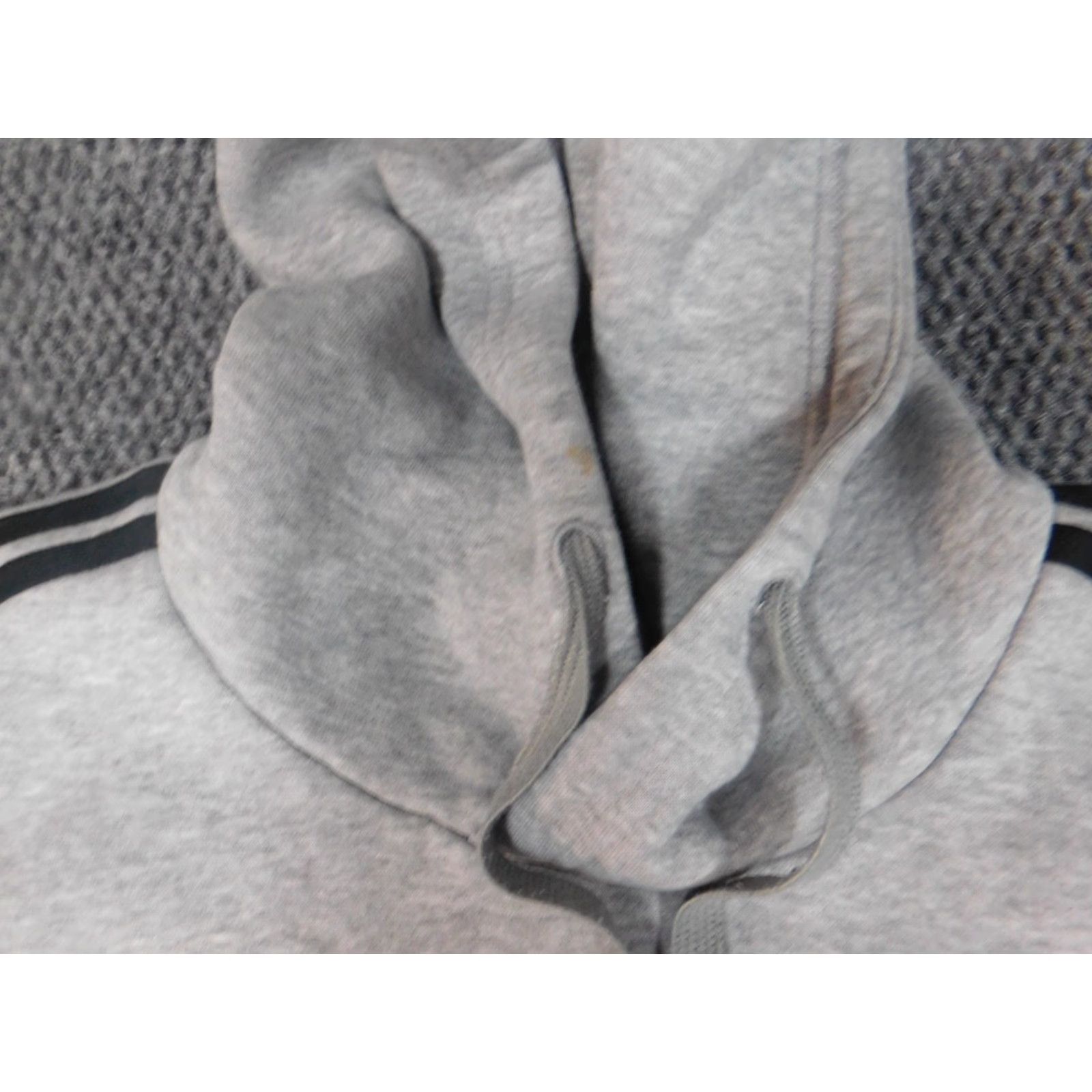 Adidas Adidas Hoodie Mens S Gray Logo Pullover Knit Zip Hooded Regular Walking Size US S / EU 44-46 / 1 - 6 Thumbnail