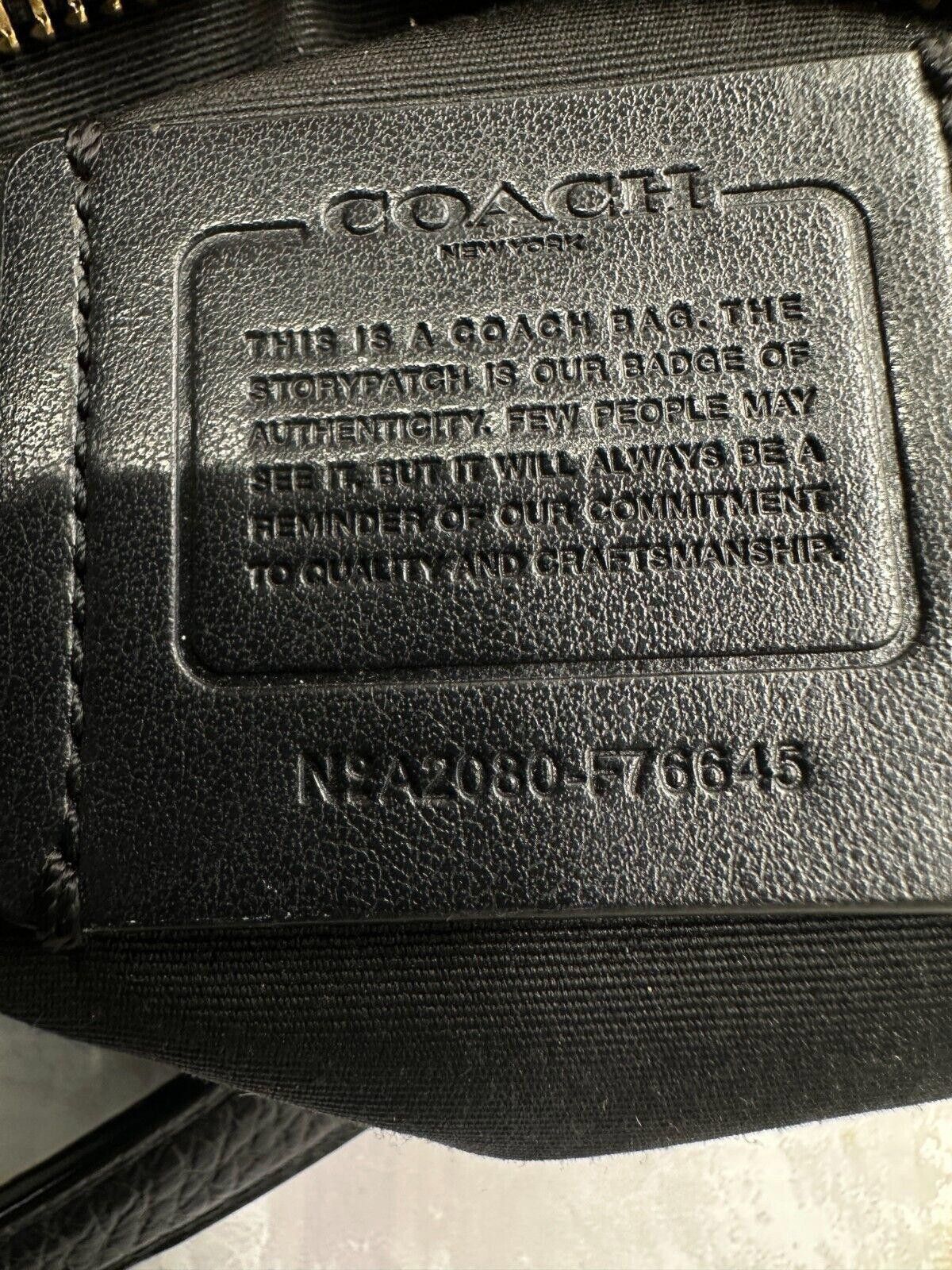 Coach Coach Black Leather Bag A2080-F6645 Size ONE SIZE - 9 Thumbnail