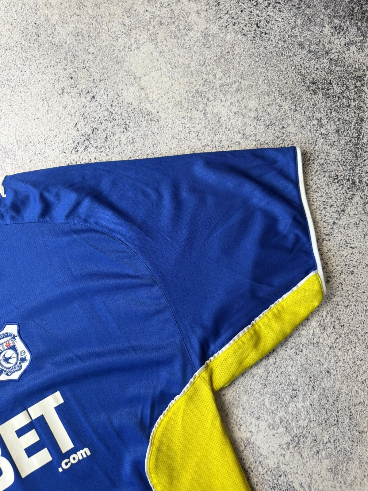 Puma Vintage Puma Cardiff City 2009/10 Home Shirt Soccer Jersey Size US XL / EU 56 / 4 - 18 Thumbnail
