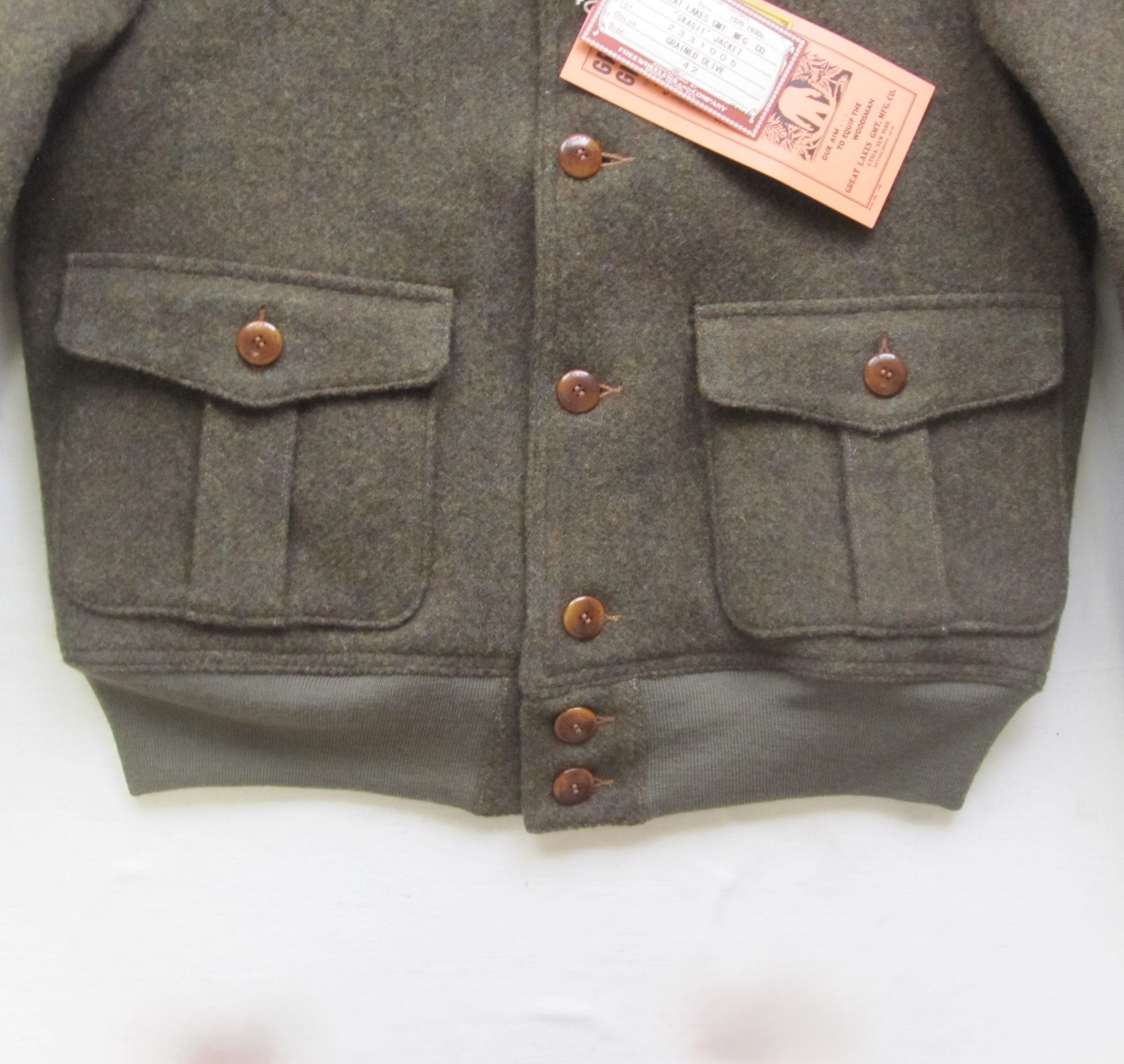 Freewheelers “SKAGIT" WOOL JACKET Size US L / EU 52-54 / 3 - 9 Thumbnail