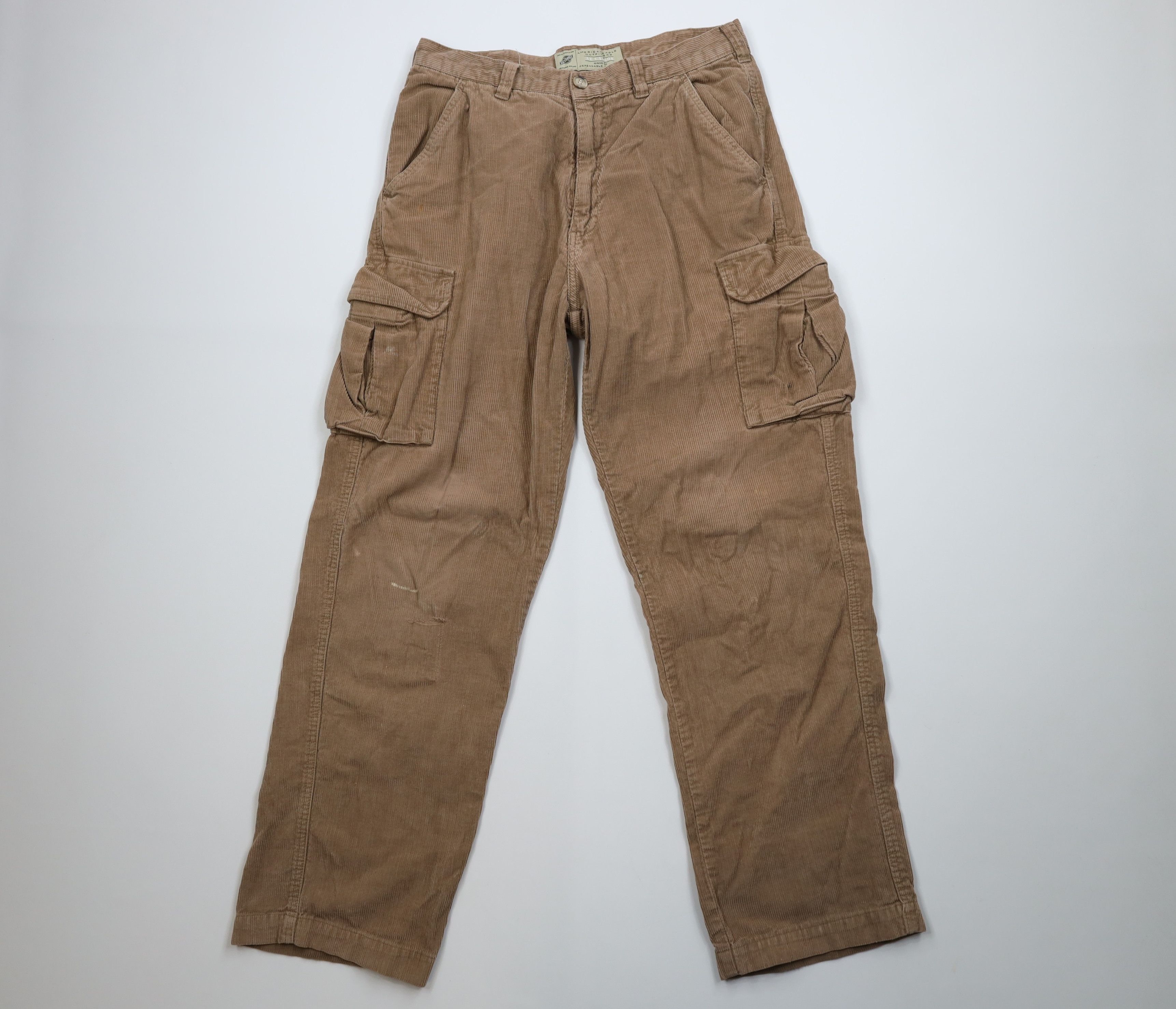 American Eagle Outfitters Vintage 90s Y2K American Eagle Outfitters Corduroy Pants Size US 32 / EU 48 - 1 Thumbnail