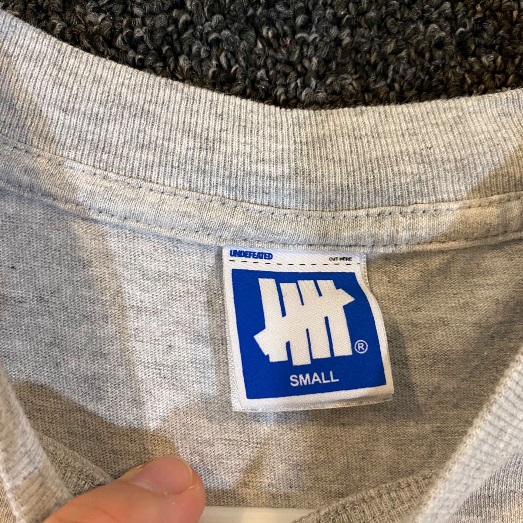 Undefeated Undefeated Shirt Mens Small Gray Graphic Tee Short Sleeve Skating Streetwear Size US S / EU 44-46 / 1 - 3 Thumbnail