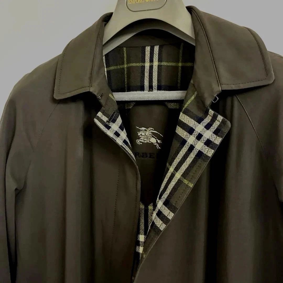 Burberry Black Burberry Trenchcoat Size US M / EU 48-50 / 2 - 2 Thumbnail