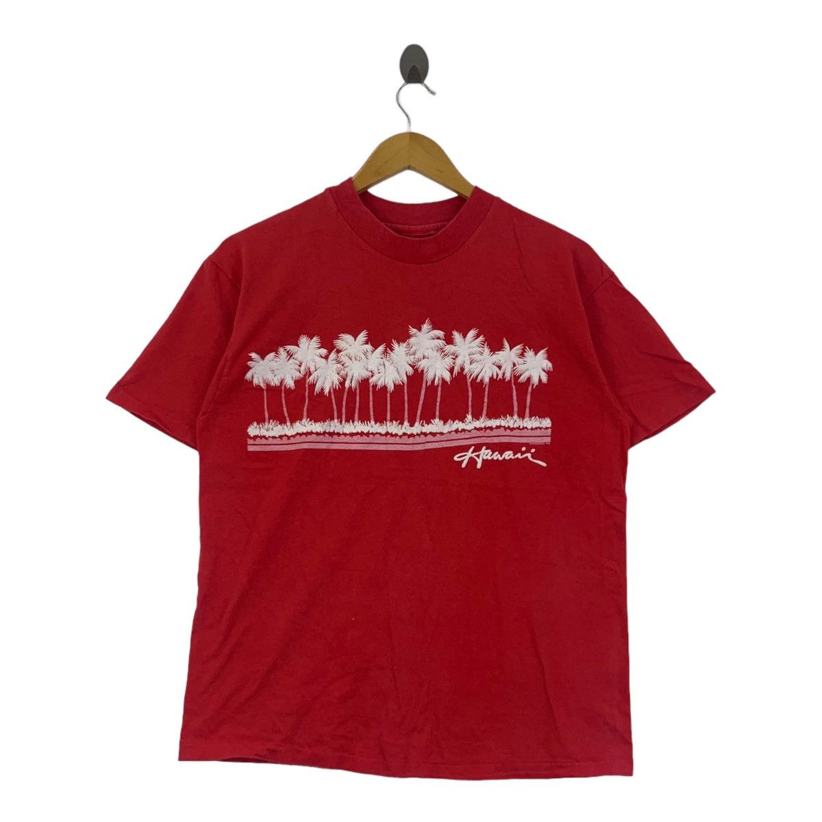 Vintage Vintage 80’ HAWAII SUNSTROKES ART Tee Shirt Size US M / EU 48-50 / 2 - 1 Thumbnail