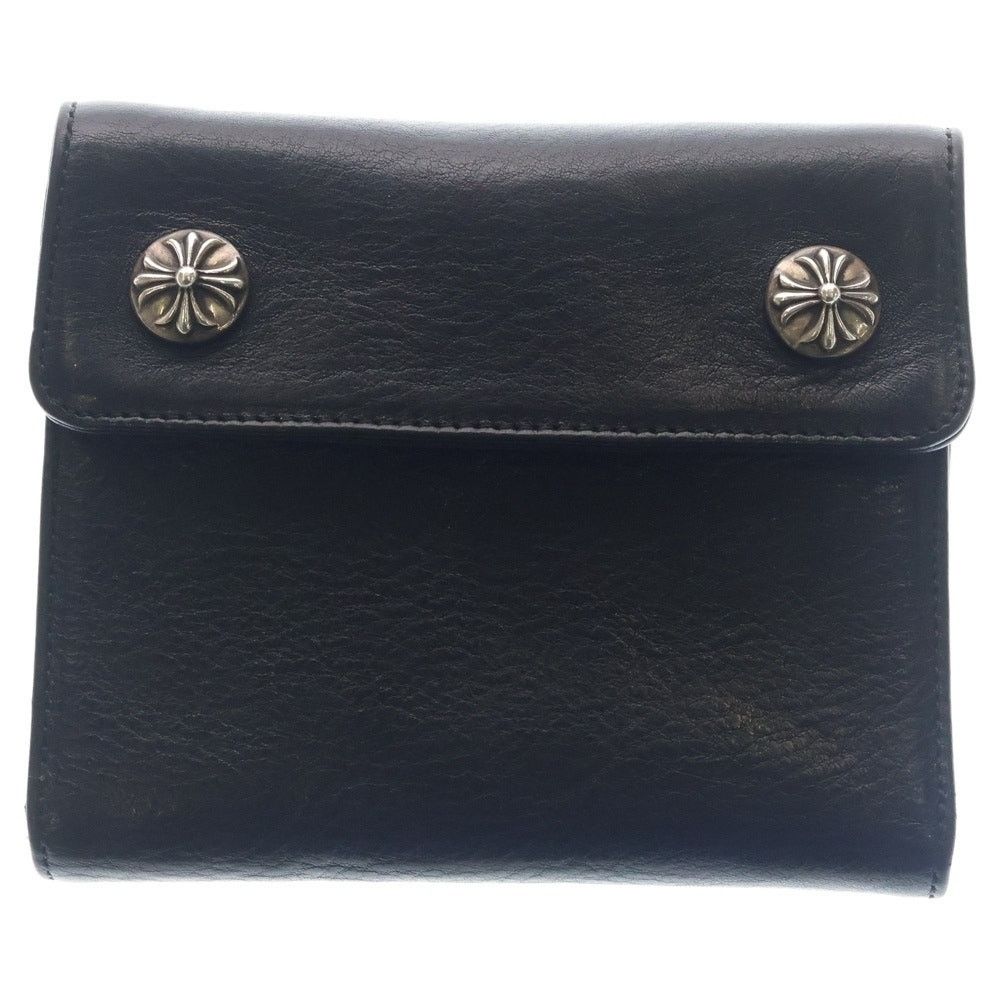 Chrome Hearts Chrome Hearts Big Spoon Cross Wallet Black Size ONE SIZE - 1 Thumbnail