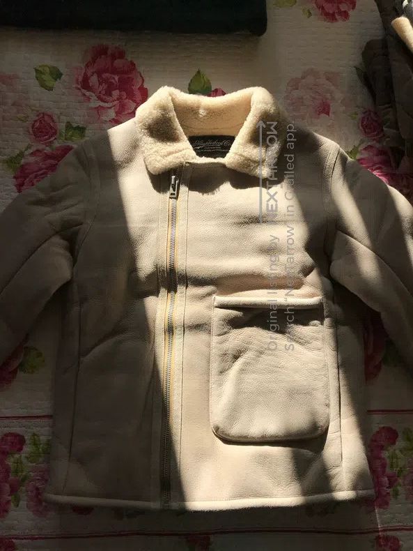 Neighborhood Neighborhood Fur Lined Leather Jacket, Size M Size US M / EU 48-50 / 2 - 1 Thumbnail