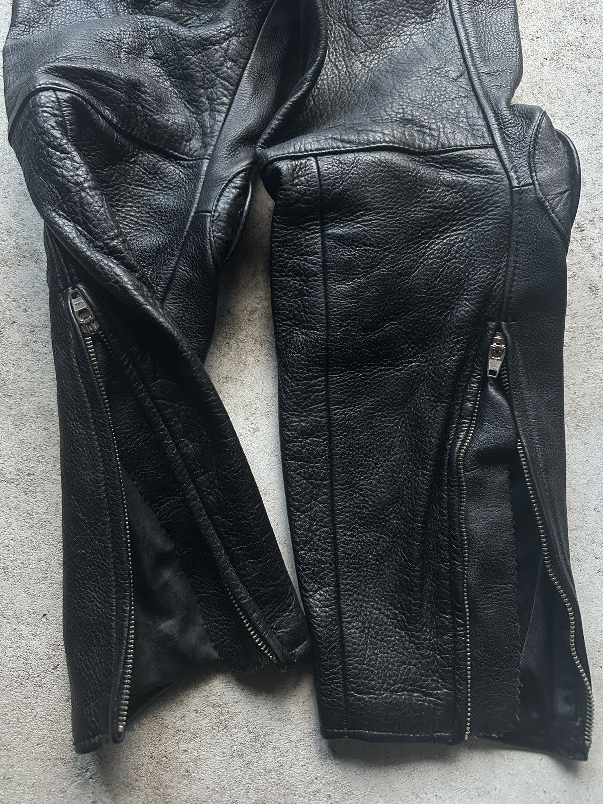 Japanese Brand Kadoya Early 00’s Leather Motorcycle Pants Size US 29 - 7 Thumbnail