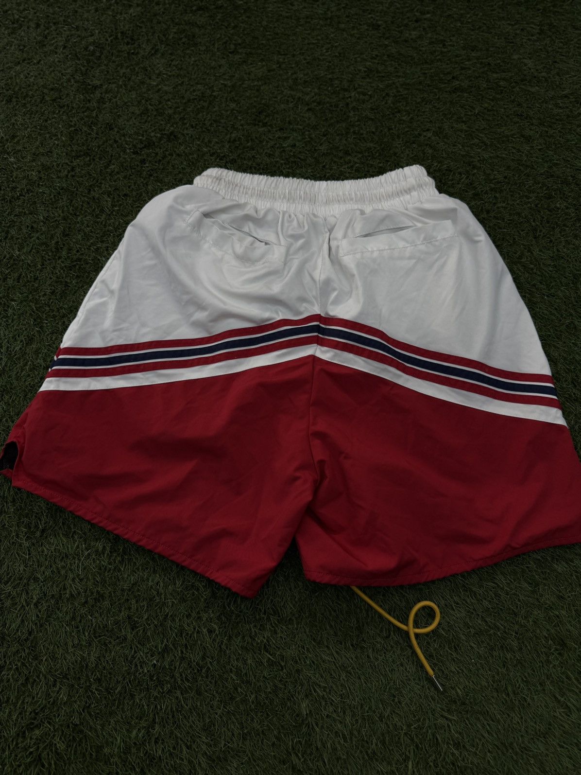 Rhude Rhude Red White Shorts Size Medium 🧼 Size US 29 - 3 Thumbnail