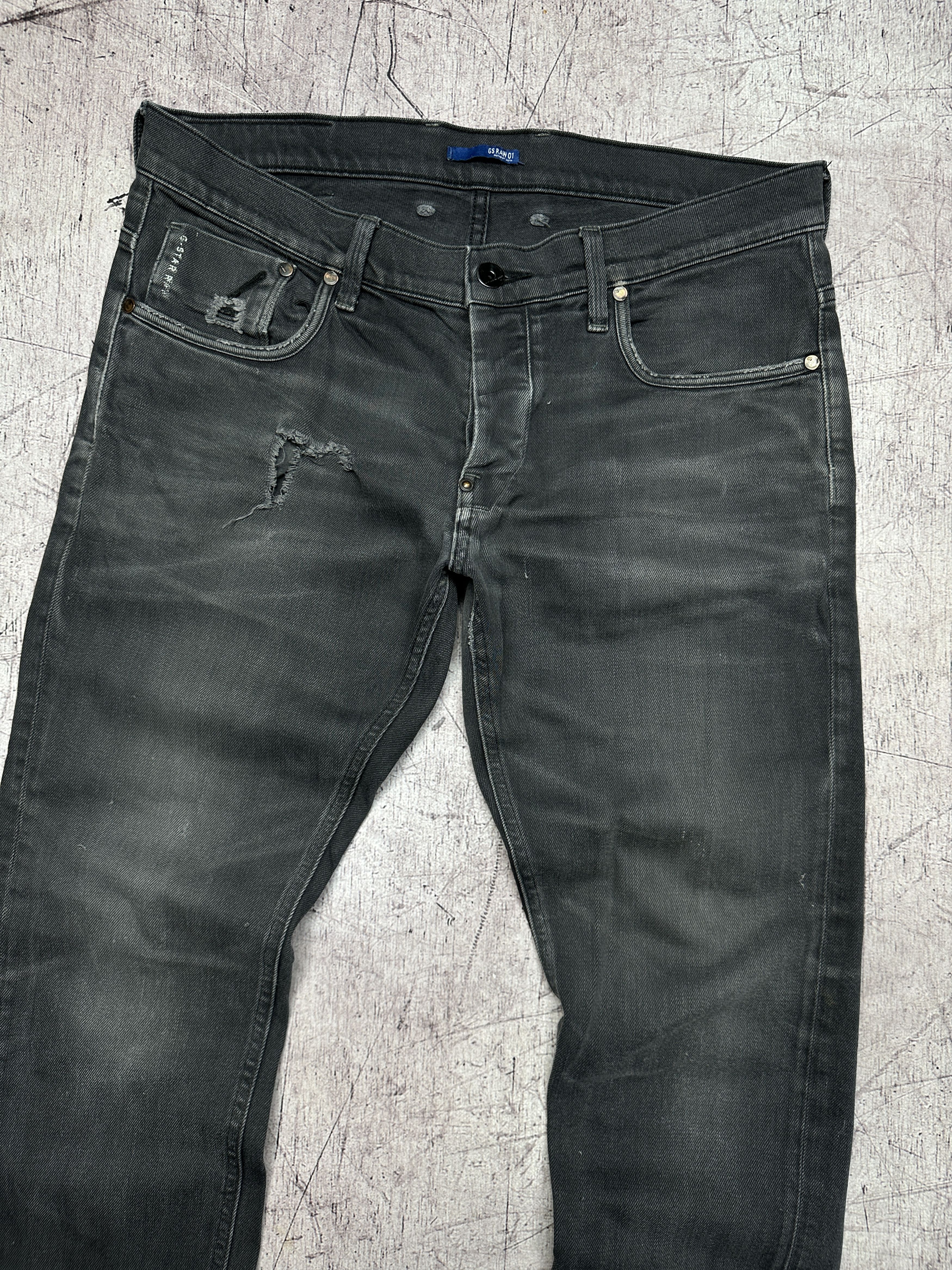 G-Star G Star Raw Defend Super Slim COJ Denim Pants Jeans Size US 34 / EU 50 - 2 Thumbnail
