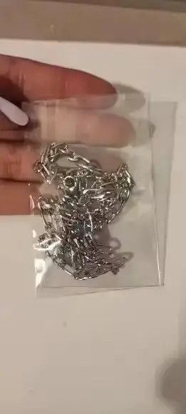 Other Silver Color Classic Figaro Chain Necklace Size ONE SIZE - 3 Thumbnail