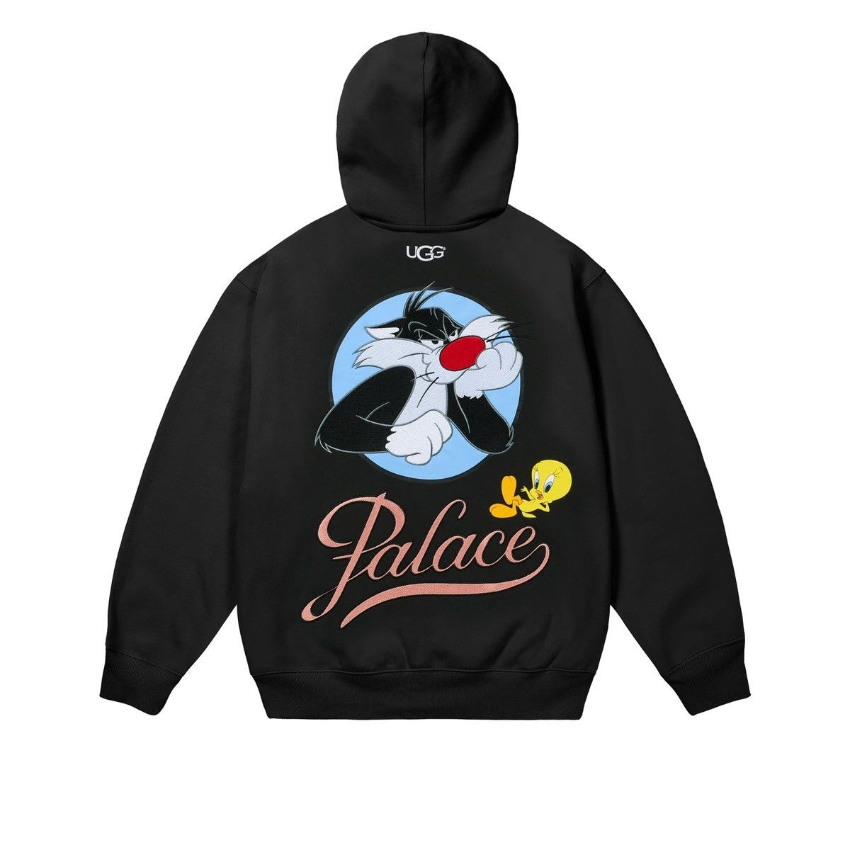 Palace × Ugg Palace/Ugg Looney Tunes Hoodie Black Size US XL / EU 56 / 4 - 1 Thumbnail