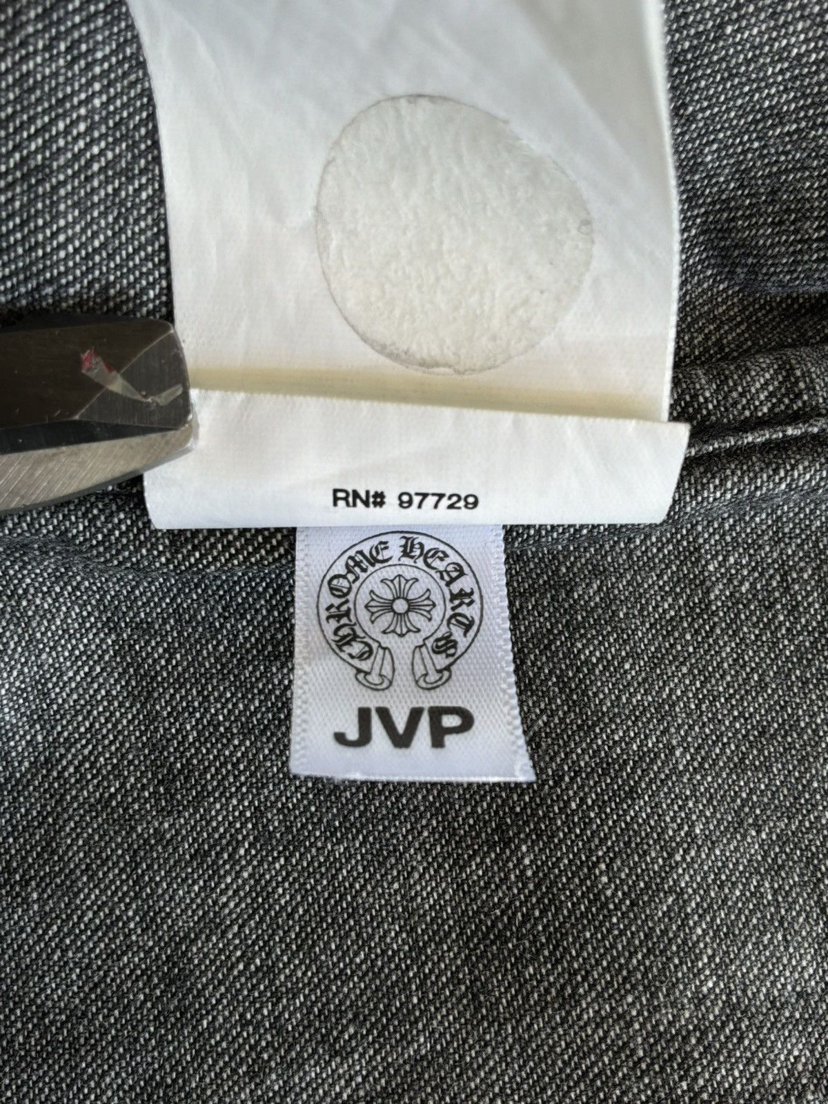 Chrome Hearts Chrome Hearts - Selvedge Denim Workdog Shirt Size US M / EU 48-50 / 2 - 14 Thumbnail