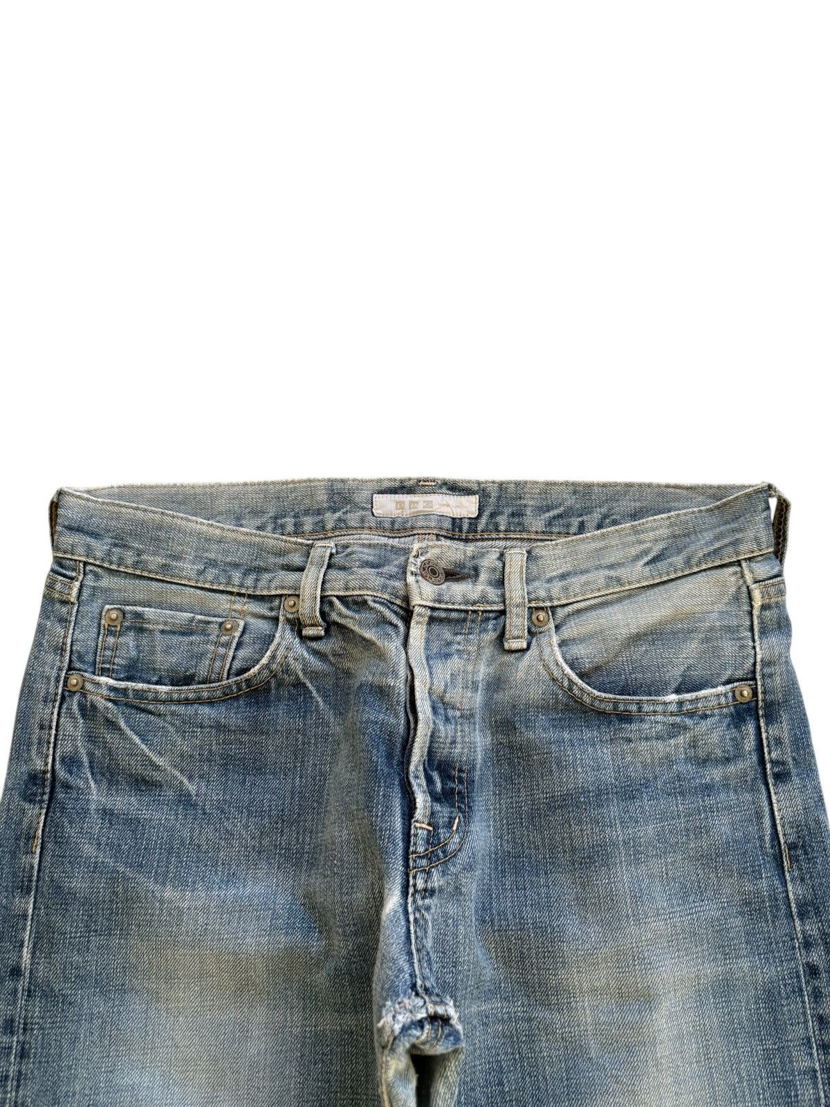 Japanese Brand SALES🔥🔥Vintage DMG Button Fly Faded Wash Jeans Size US 31 - 4 Thumbnail