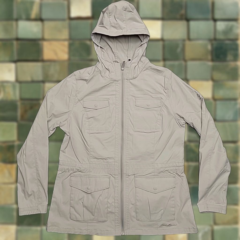 Eddie Bauer VINTAGE Eddie Bauer Jacket Womens XL Beige Flexion Nylon Stretch Performance Departure Size XL / US 12-14 / IT 48-50 - 1 Thumbnail