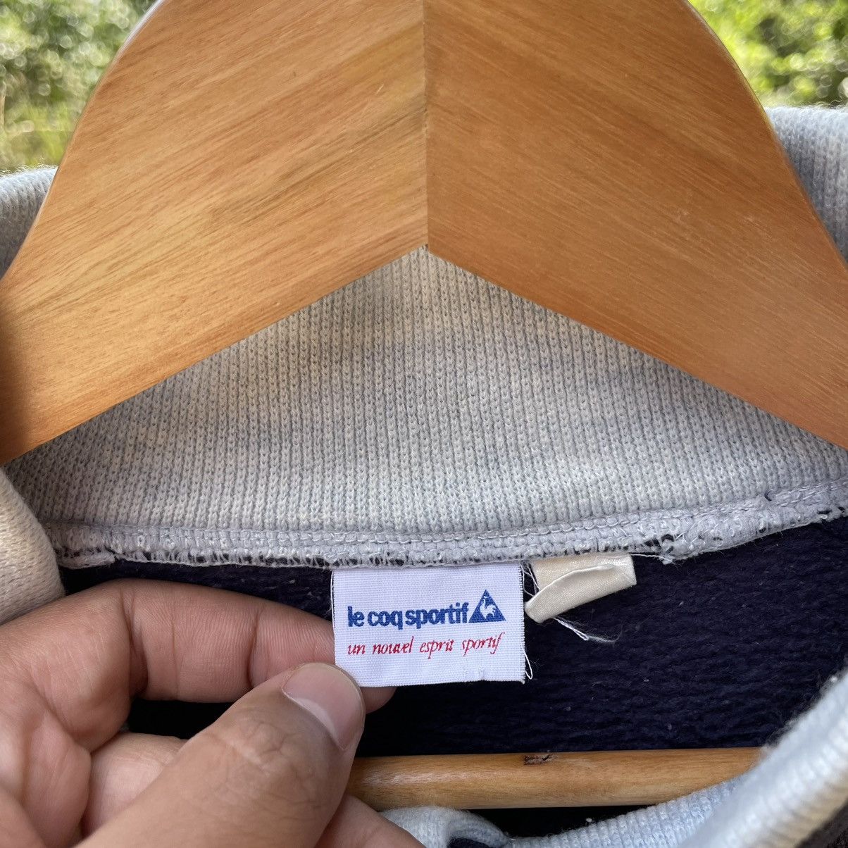 Le Coq Sportif × Vintage 🔥Vintage Le Coq Sportif Embroidered Spellout Sweatshirts Size US M / EU 48-50 / 2 - 10 Thumbnail