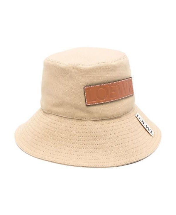 Fisherman Hat In Canvas in Brown, Women's