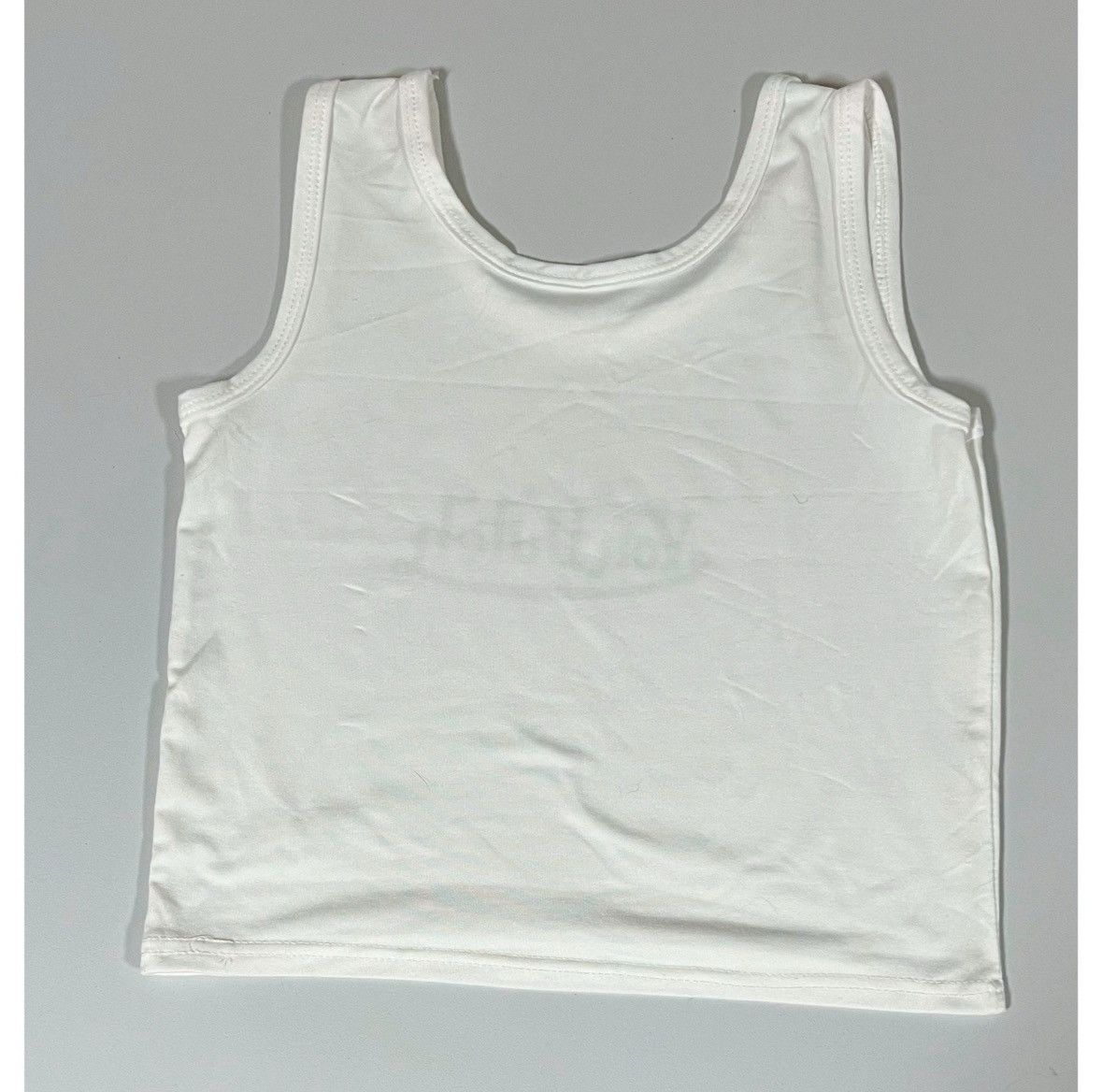 Von Dutch Von Dutch White Logo Graphic Top Muscle Tee T-Shirt Size M 🤍 Size M / US 6-8 / IT 42-44 - 3 Thumbnail