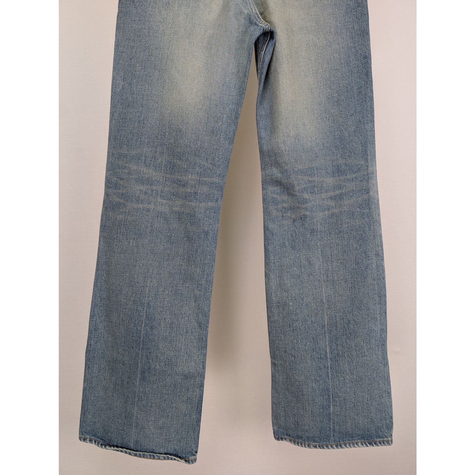 Saint Laurent Paris o1rshd1 70's Pants OGKD77 Jean in Medium Blue Size US 29 - 13 Thumbnail