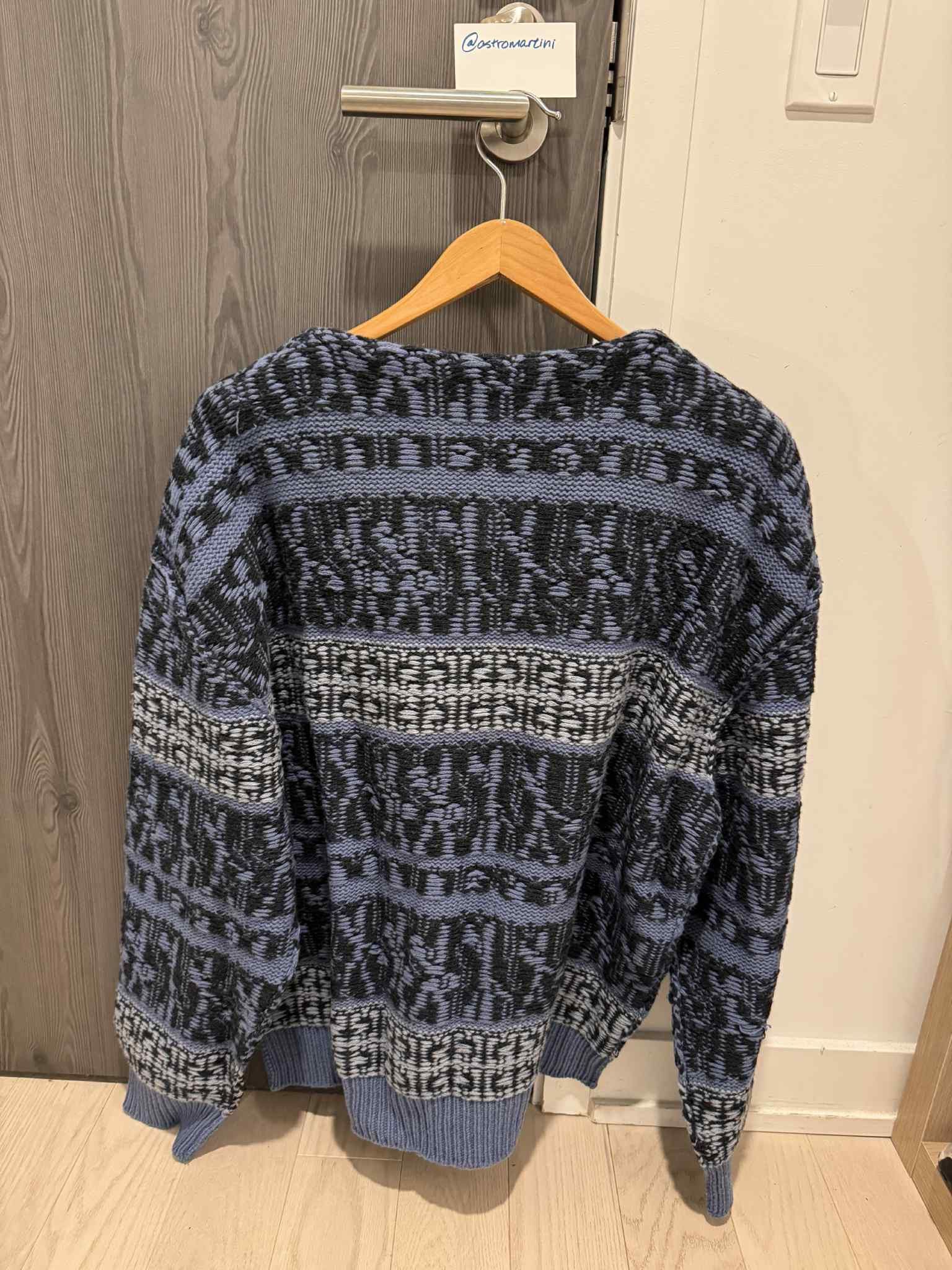 Givenchy Givenchy x Chito SS22 Runway Lambswool Crewneck Sweater Size US M / EU 48-50 / 2 - 2 Thumbnail