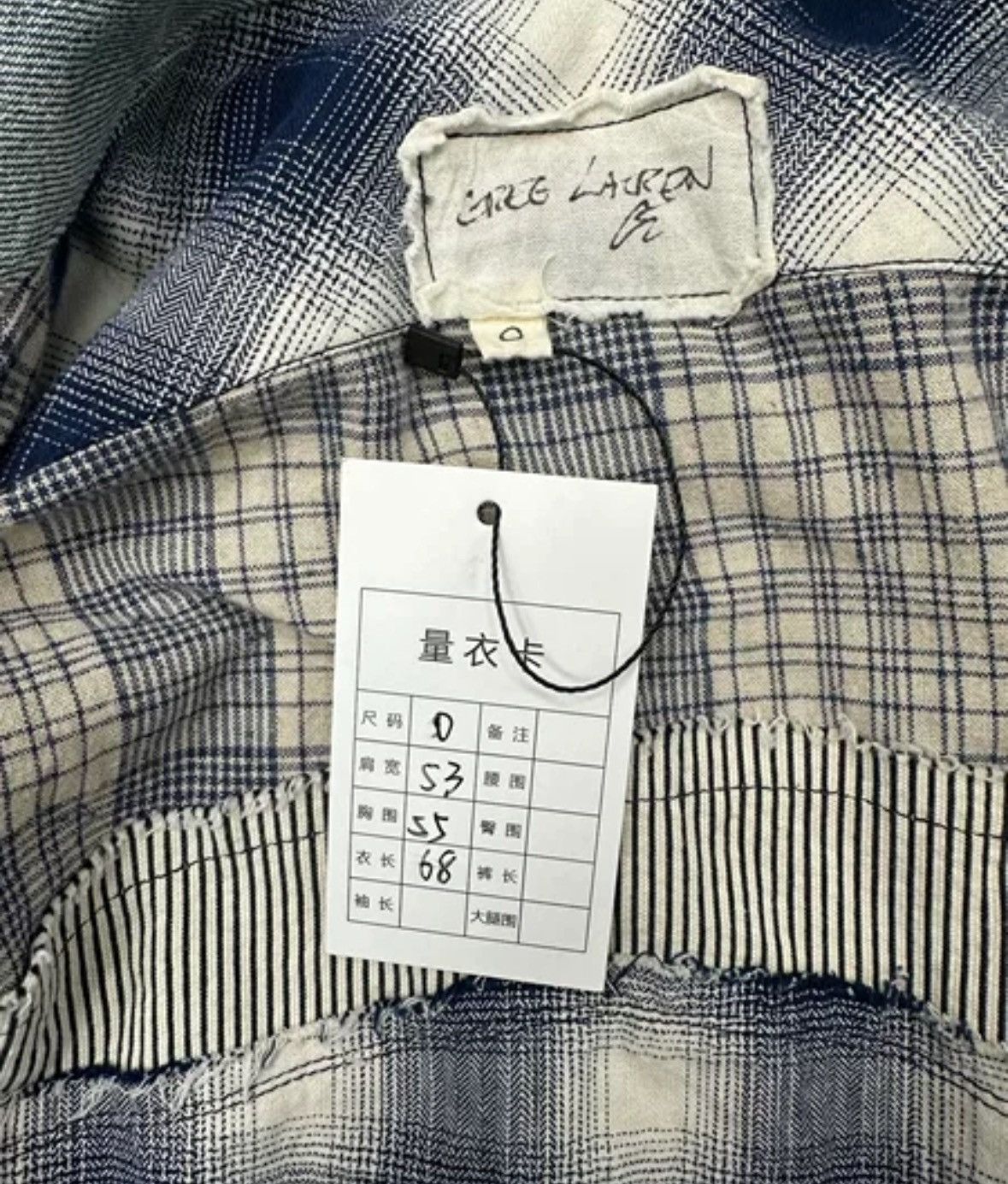 Greg Lauren Greg Lauren Hundred Clothes Daoist Robe2412-Nextarrow Size US XS / EU 42 / 0 - 3 Thumbnail