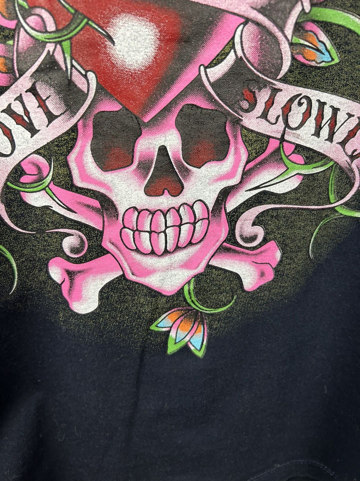 Ed Hardy Vintage Ed Hardy Kills Love Slowly T shirt Size US XL / EU 56 / 4 - 12 Thumbnail