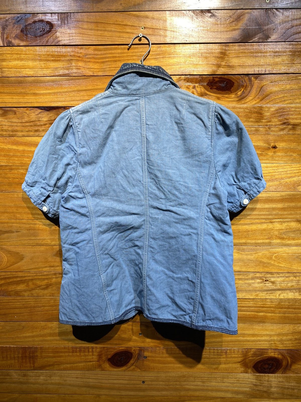 Kapital Kapital Japan Vintage Denim Short Sleeve Double-Breasted Size S / US 4 / IT 40 - 9 Thumbnail