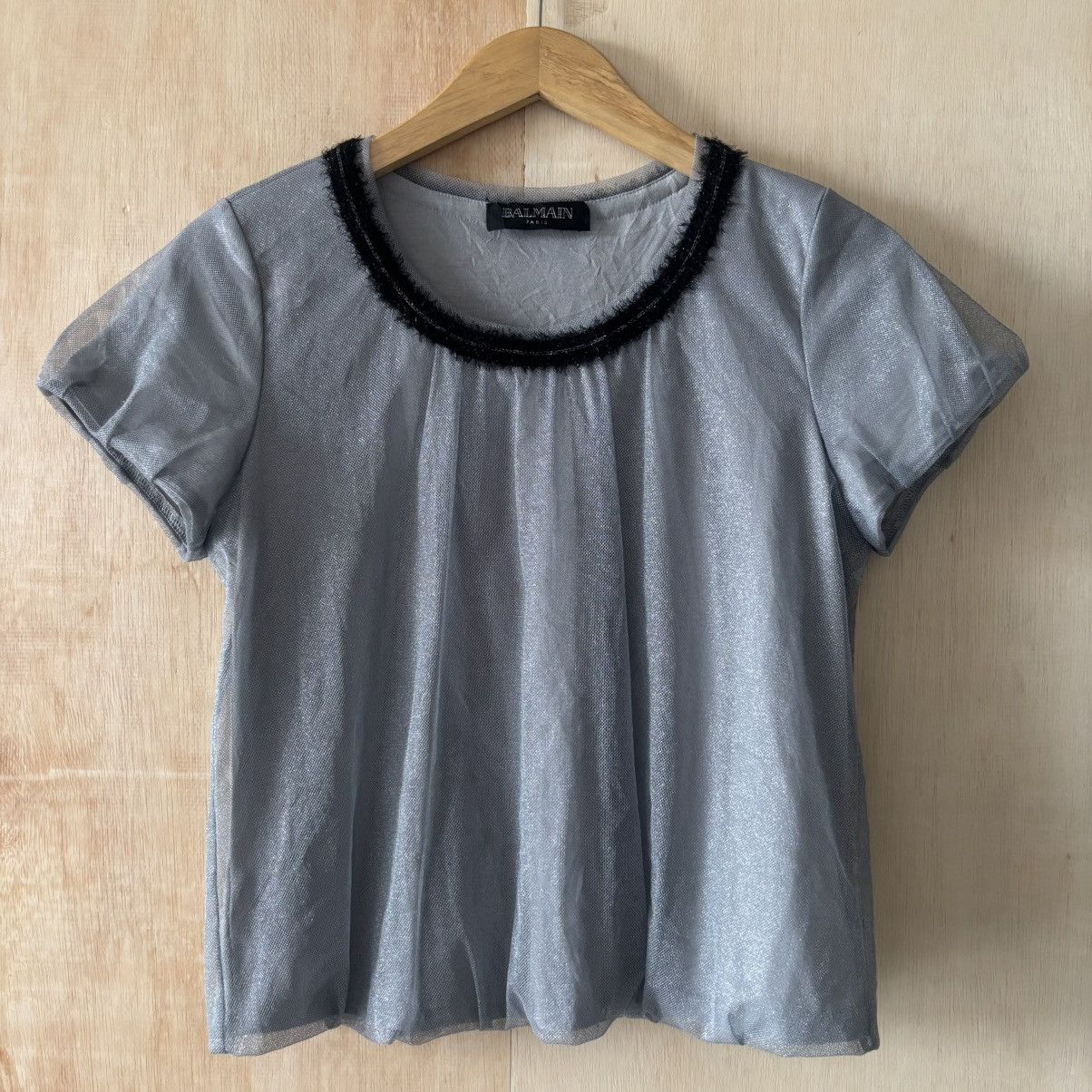 Balmain Balmain Decarnin 2 Layer Blouse Shirts Size M / US 6-8 / IT 42-44 - 1 Thumbnail