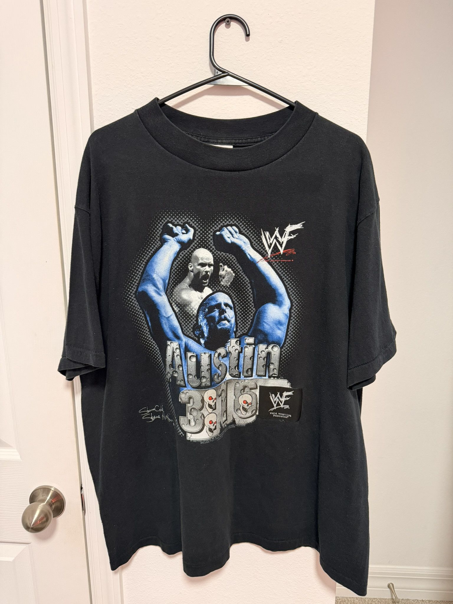 1998 WWF Stone Cold Steve Austin 3:16 T-Shirt