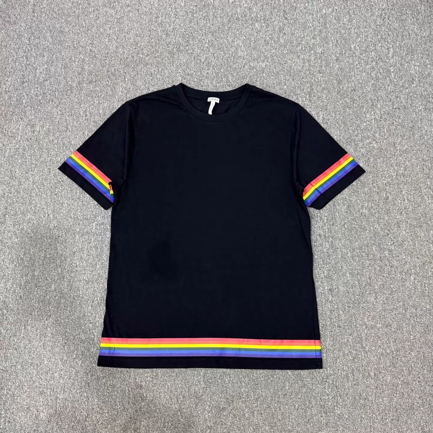 Loewe Loewe Black Printed Logo SS Tee M 99 New Size US M / EU 48-50 / 2 - 1 Thumbnail