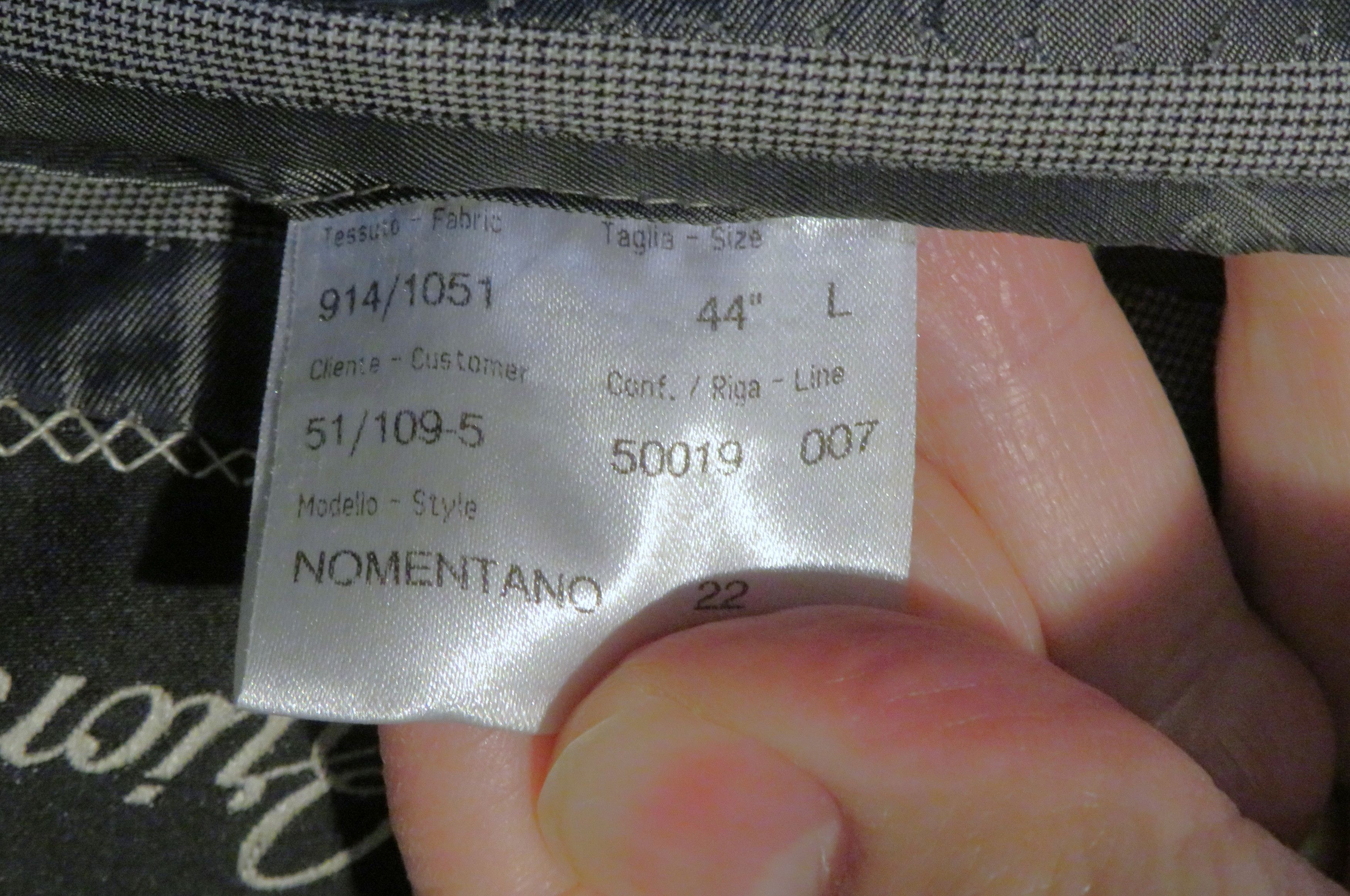 Brioni Nomentano Gray Nailshead Super 180 Two Button Sport Coat 44L Size 44L - 11 Thumbnail