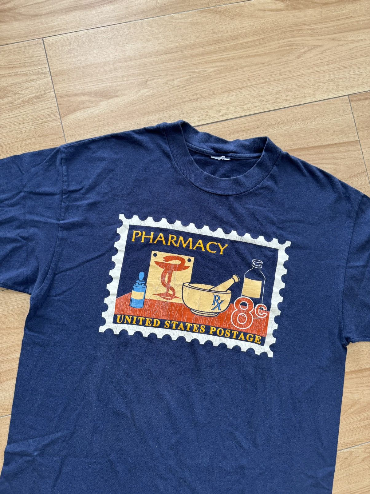 Vintage 90’s Pharmacy Drugs 💊 Size US L / EU 52-54 / 3 - 4 Thumbnail