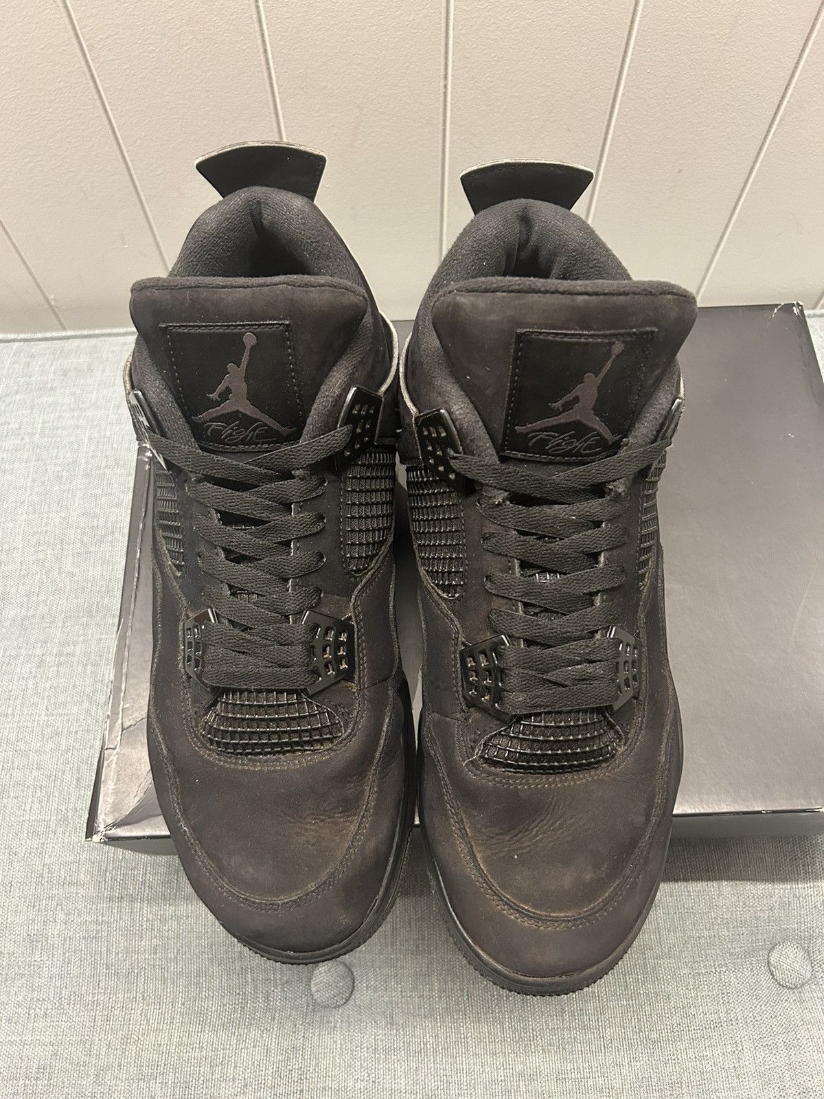 Jordan Brand Air Jordan 4 “Black Cat” 2020 Size US 13 / EU 46 - 2 Thumbnail